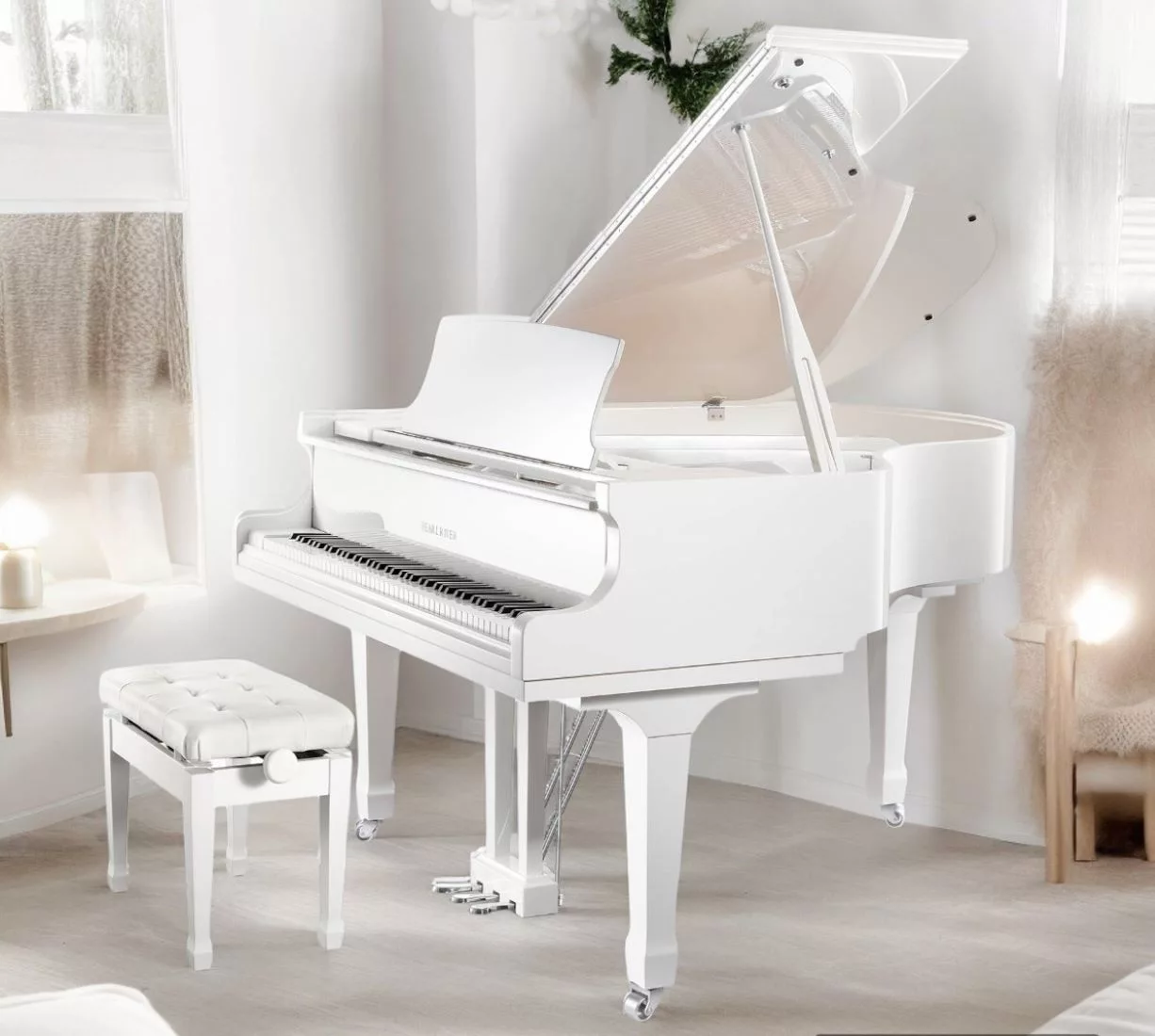 Акустический рояль Pearl River GP150SP WH