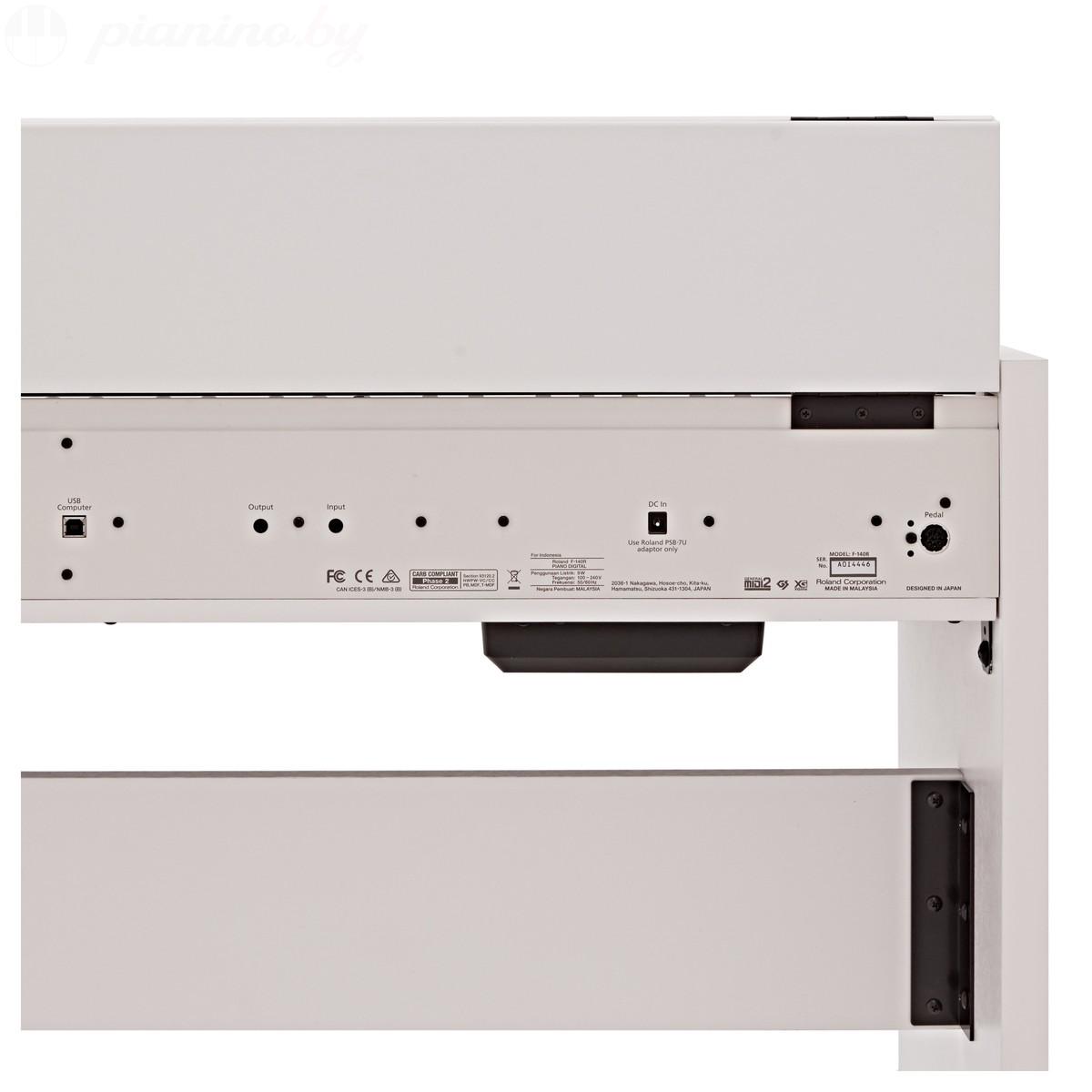 Цифровое пианино Roland F-140R-WH