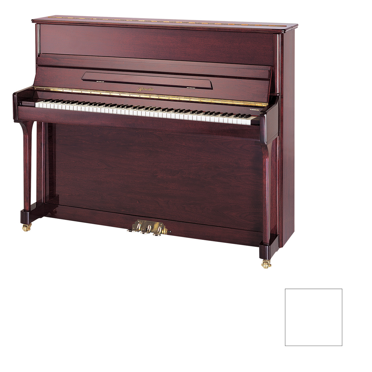 Акустическое пианино RITMULLER UP121RB (Красное дерево полированное)