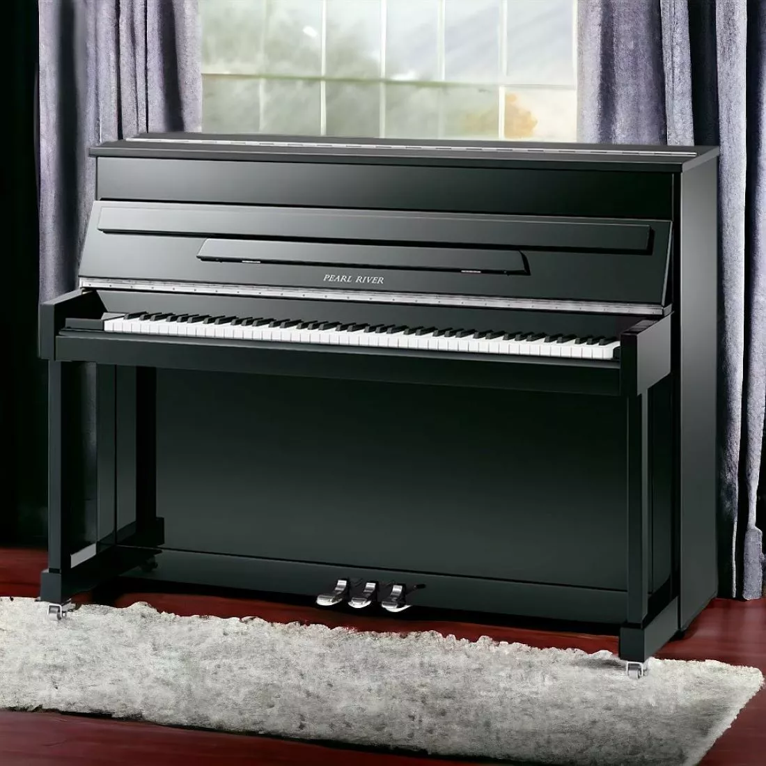 Акустическое пианино Pearl River EU110S BK