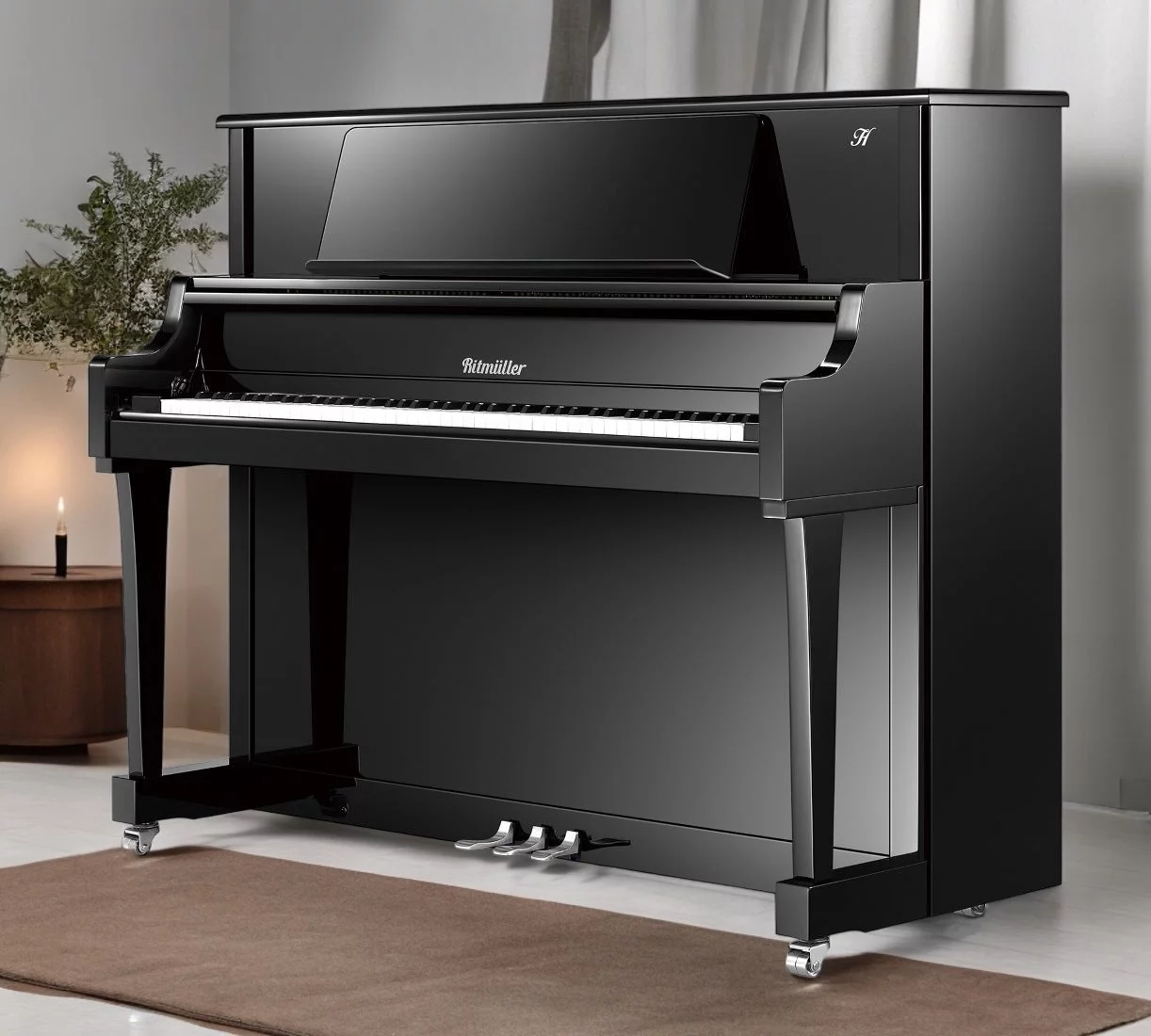 Акустическое пианино RITMULLER RSH 127 BK