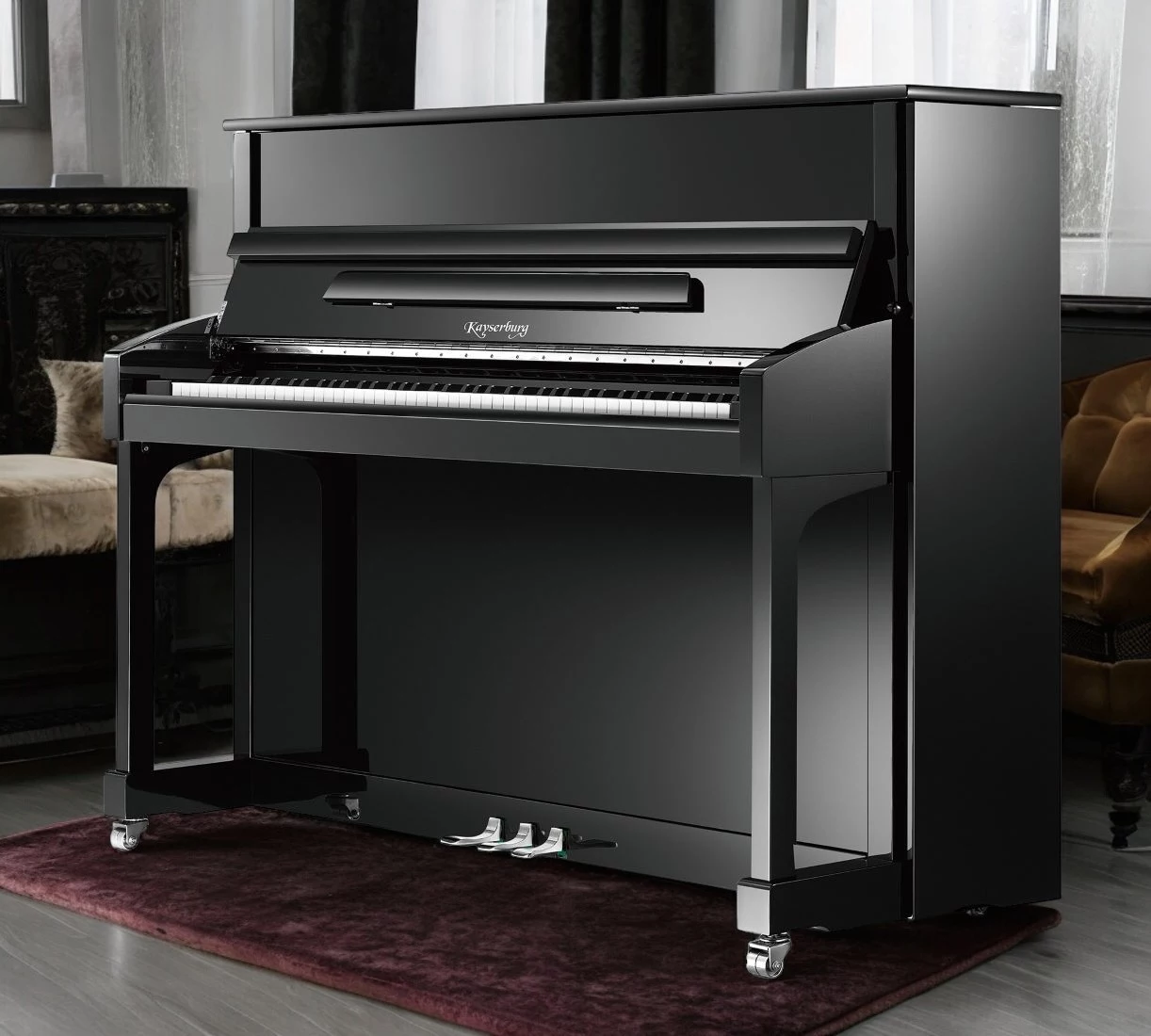 Акустическое пианино Kayserburg QU1-KHA6 BK