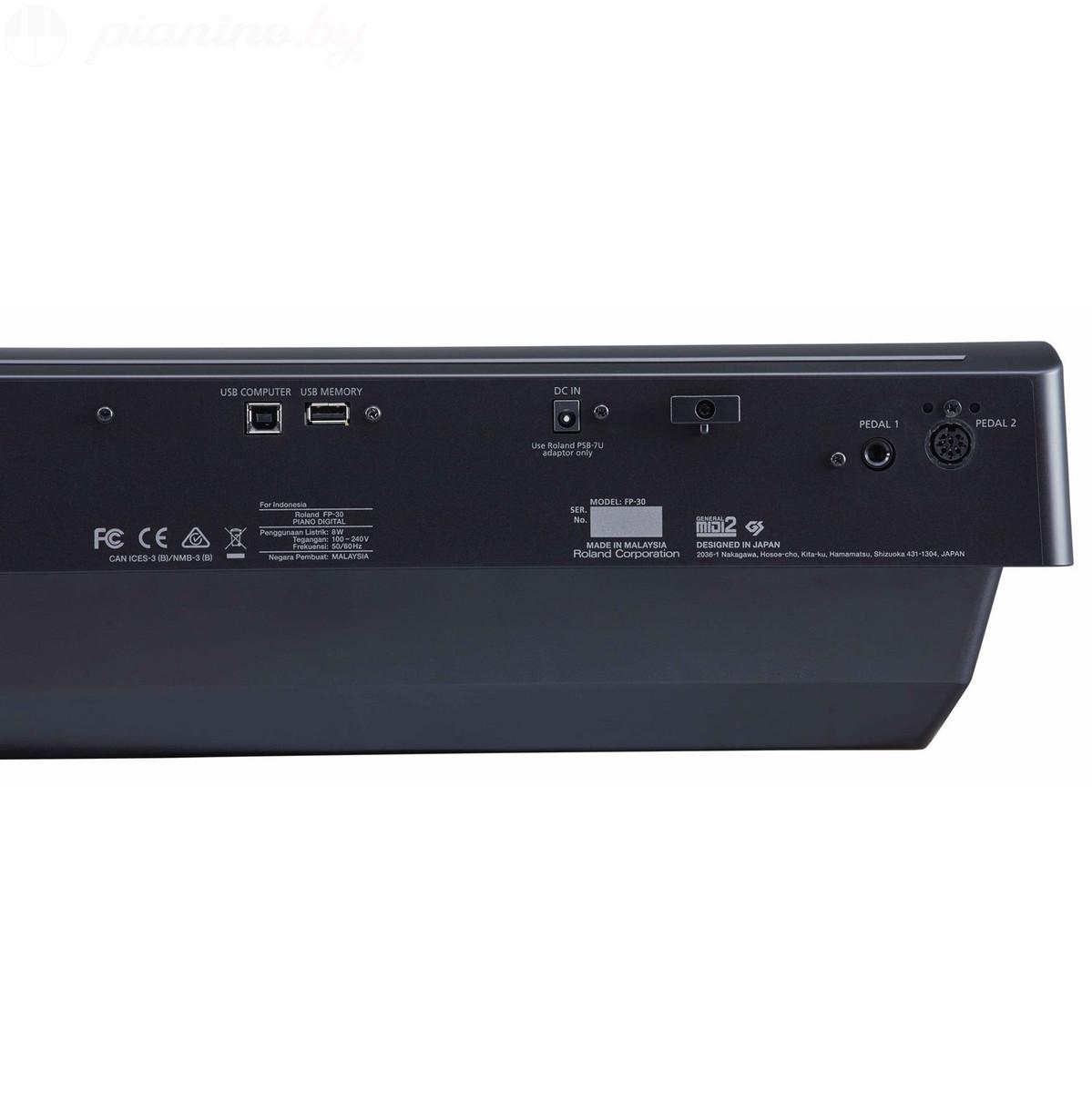 Цифровое пианино Roland FP-30 BK